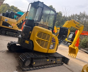 Miniexcavadora Komatsu PC55MR Usada en Buenas Condiciones, <span class=keywords><strong>Excavadora</strong></span> Usada de 5.5 Toneladas, Máquina Komatsu PC55 60 70 en Venta - Product Image 2
