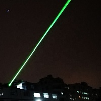 1W lumière laser extérieure à rotation verte simple avertissement conducteur faisceau laser lumière laser d'autoroute