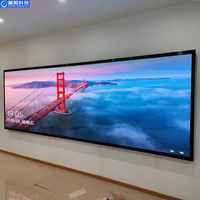 Écran LED mural intérieur couleur Pushun, écran LED 3D pour affichage publicitaire dans les centres commerciaux, ascenseurs, haute luminosité