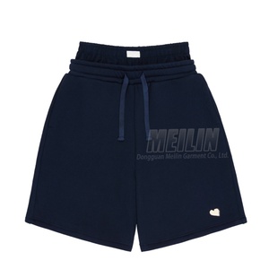 Custom High Quality Plain Heavyweight 320gsm-420gsm 100% Cotton <b>Shorts</b> for Men Sweat Double Waist <b>Shorts</b> - Product Image 1