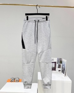 Logo personalizzato Activewear <span class=keywords><strong>Tech</strong></span> <span class=keywords><strong>pantaloni</strong></span> in pile da uomo in morbido cotone pesante a gamba dritta da corsa sport da palestra da uomo <span class=keywords><strong>pantaloni</strong></span> della tuta da jogging - Product Image 6