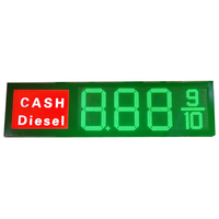 LED PCB prix du gaz panneau d'affichage de signalisation avec LED IP65 extérieur pour LED changeur de prix du gaz