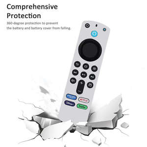 Funda Protectora de Silicona para Control Remoto de <span class=keywords><strong>Amazon</strong></span> Fire TV Stick 4K, Control Remoto por Voz Alexa de Tercera Generación - Product Image 3