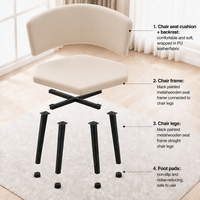 Ensemble de table ronde pour réception d'entreprise, marbre blanc + pieds de chaise noirs, vente flash
