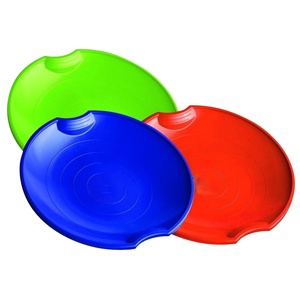 Traîneau en plastique pour enfants et adultes, Traîneau à soucoupes volantes - Product Image 1