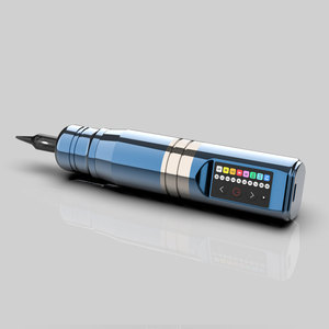 4.0mm Wireless Tattoo <b>Machine</b> Pen 2 Replaceable Batteries LED Display Rechargeable PMU Tattoo Supply - Product Image 5