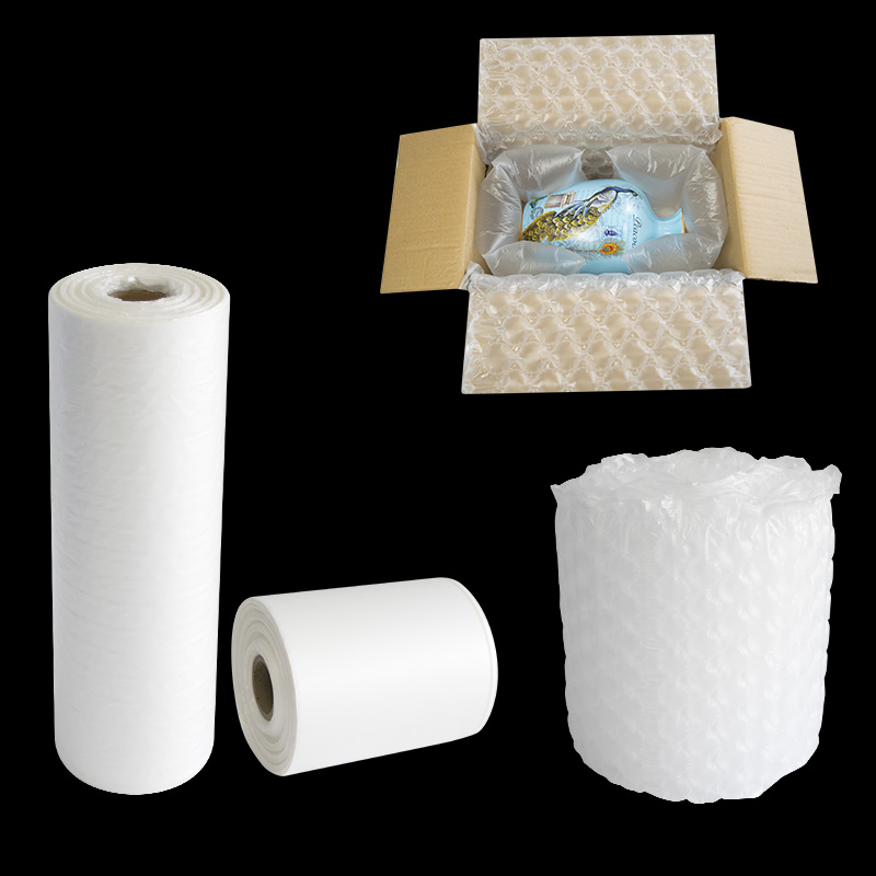 Премиум Защитная надувная биоразлагаемая упаковочная пленка для изготовления рулонов, подушка для подушки, воздушные пузырьки
