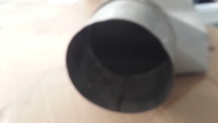Raccord de conduit déformé 150 mm en acier galvanisé flexible, économie d'énergie pour les hôpitaux et les écoles, conception japonaise