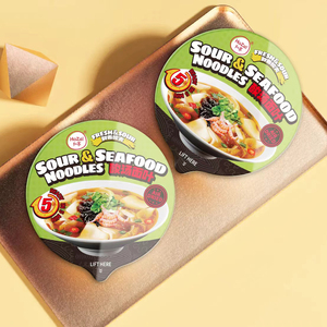 Nouilles instantanées halal, nouilles à la soupe aigre, nouilles instantanées en gros, ramen instantané sans cuisson - Product Image 1
