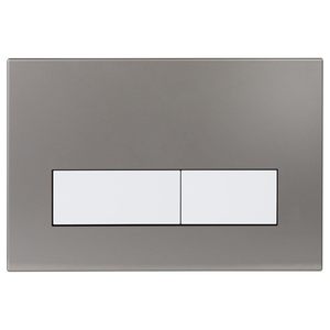 Plaque de chasse d'eau à double actionnement, levier de chasse d'eau, ensemble Sigma UP300 UP320 pour réservoir encastré, personnalisable, compatible Geberit - Product Image 1
