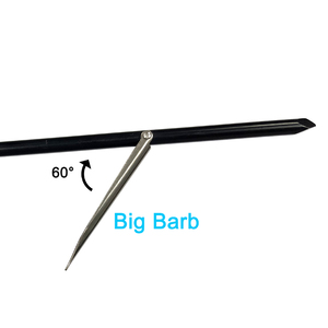 Arpón de Pesca Submarina de 6.5mm, Varilla de Acero al Carbono con Resorte, <span class=keywords><strong>Tahitian</strong></span> HRC55, Horquilla de Pesca Submarina Omer - Product Image 3