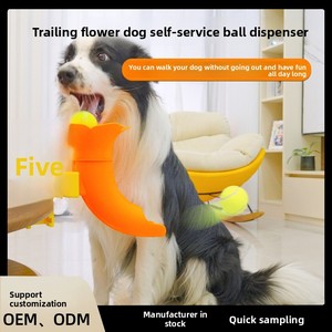 Juguete Clásico para Perros: <span class=keywords><strong>Lanzador</strong></span> de <span class=keywords><strong>Pelotas</strong></span> Clematis de Autoservicio, Juguete Interactivo Educativo para Mascotas, Alivia el Aburrimiento, Tipo Rompecabezas - Product Image 2