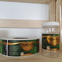 Étiquettes personnalisées en feuille d'or, résistantes à l'huile, pour cosmétiques et soins de la peau, impression d'étiquettes pour flacons compte-gouttes, étiquettes pour bouteilles d'huiles essentielles