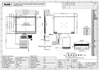 Écran tactile capacitif IPS TFT LCD de 3,5 pouces, 320x480, interface RGB, module d'affichage tactile 54 broches pour contrôle industriel HMI