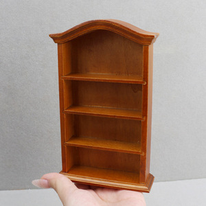 Muebles en Miniatura para Casa de Muñecas a Escala 1:12, Mueble Retro con Tapa Arqueada para <span class=keywords><strong>Libros</strong></span> - Product Image 2
