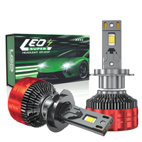 Ampoules de phares LED universelles HYNBYZJ 12V 240W 30000LM haute puissance pour voiture H1/H4/H11/9005/9006, lumières LED réglables pour voiture