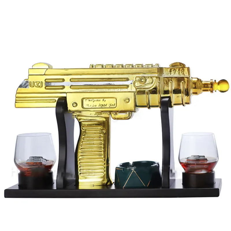 Uzi Machinepistool Decanter Set 1000Ml