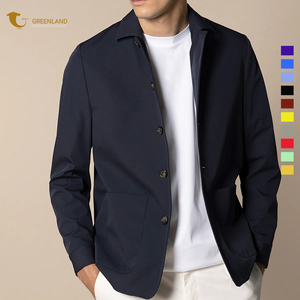 Nouvelle mode européenne, vêtements pour hommes, <span class=keywords><strong>blazer</strong></span> sur mesure de haute qualité, <span class=keywords><strong>blazer</strong></span> de luxe décontracté pour hommes, vente en gros - Product Image 2