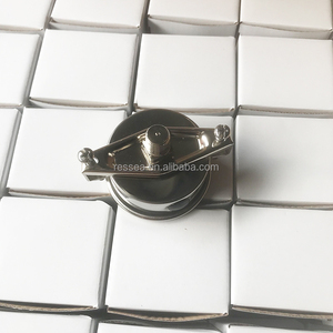 40 400 바 6000psi 오일 액체 충전 스테인리스 스틸 내진 고압 게이지 - Product Image 5
