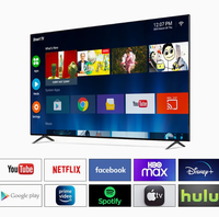 TV OLED 55 Inci Langsung dari Pabrik, Murah, OEM, Smart Android 4K, RAM 1.5G+8G, Panel 60Hz A+, 4000 T2+S2, BT, Lampu Latar LED, Air Cast, Stok Tersedia