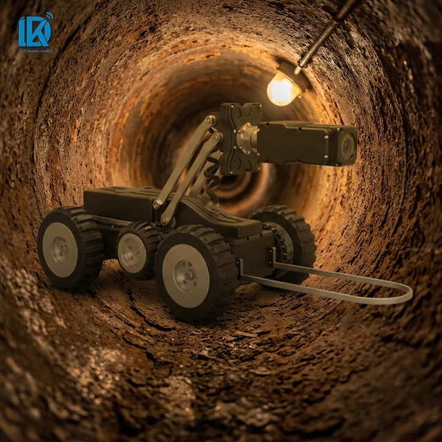 Wholesale Factory High Quality Automatic Metal Waterproof Anti-Shock Plastic Municipal CCTV Pipeline Inspection Service Robot