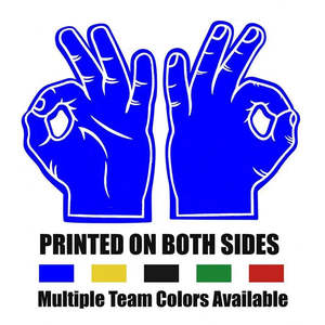 फैक्ट्री प्रमोशन स्पंज फोम हाथ खेल चीयरिंग एवा फोम बड़े हाथ - Product Image 4