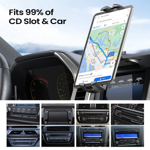 <span class=keywords><strong>Support</strong></span> de téléphone portable pour <span class=keywords><strong>voiture</strong></span>, nouveau système de navigation rotatif pour <span class=keywords><strong>voiture</strong></span> avec fente pour <span class=keywords><strong>CD</strong></span> et compatibilité tablette - Product Image 2