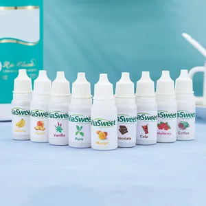 Stévia liquide, vente en gros, OEM, marque privée, Keto, régime, gouttes liquides, extrait de stévia, Keto, gouttes alimentaires