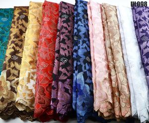 Nuovo abito da sposa Austria swiss Voile 100% poliestere Lafaya tessuto africano di pizzo francese abbigliamento donna Kanuri Dressi - Product Image 6