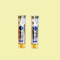 Tube d'emballage de dentifrice en aluminium-plastique durable, diamètre 12,7-35 mm, bouchon à vis, logo personnalisé UV, 9 ml