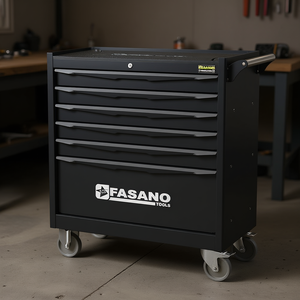 Fasano <b>Tools</b> 6 Drawer Rolling <b>Tool</b> Cabinet Steel Heavy Duty Garage Storage <b>Cart</b> - Product Image 3
