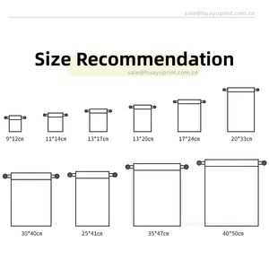 Sacs à dos promotionnels personnalisés en toile de coton bio <span class=keywords><strong>Aite</strong></span> avec cordon de serrage, tailles 9x10, 10x15, 15x20, 40x50, avec impression - Product Image 5