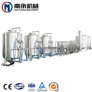 Mineral Water Making Manufacturing Machine Filter line Purifier RO water treatment System production Line