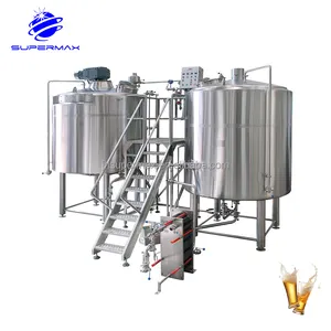Peralatan Pembuatan Bir Skala Kecil Kustom Kualitas Tinggi Sistem Pembuatan Bir 500l