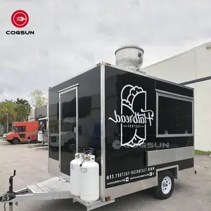 Concessie Oplegger Standaard Snelle Taco 'S Ijs Voedsel Automaat Kar Pizza Bbq Food Truck Met Restaurant Bieruitrusting 2023 Usa