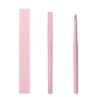 Pensil Bibir Cokelat Tua Nude Kustom Label Pribadi Vegan Bebas Kekejaman Mineral Tahan Air