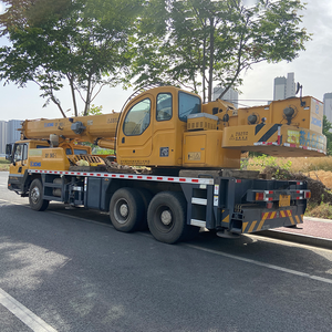 יד שנייה 5 קטע טלסקופי בום qz25k מנוף משאית 25 טון מקורי נייד הידראולי למכירה - Product Image 5