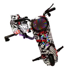 Mini kart de dérive en plein air pour enfants montent sur la vitesse de voiture jusqu'à 10km électrique fou dérive Go Kart basse pédale 12V dérive <span class=keywords><strong>Trike</strong></span> pour les enfants - Product Image 5