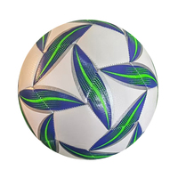 Taille 5 32 panneaux blessant la surface de texture de vessie en caoutchouc Soft Touch 3.5mm TPU Soccer Ball