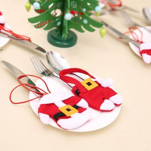 Juego de cubiertos navideños YY, cubiertos con funda de tela, decoración de mesa pequeña, China - Product Image 2
