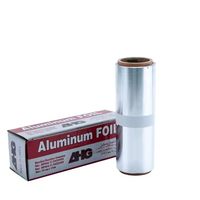 Vente en gros économique de papier d'aluminium portable pour chicha arabe, effet miroir, 30mic * 14cm * 15m, écologique