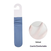 Chaussettes d'été fines imprimées pour femme, mi-mollet, en polyester, velours blanc uni, soie glacée, modèle froncé 2030