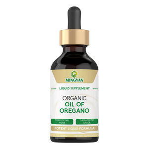 Minyak organik Oregano cairan tetes 70% Carvacrol dukungan imun antioksidan Gut kesehatan ekstrak tanaman Herbal suplemen Oral cair - Product Image 1