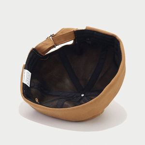 Custom logo Retro Four Seasons Cotton Docker <b>Hats</b> Blank Short Brim Docker <b>Hats</b> - Product Image 6