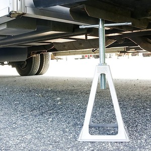 Cric de nivellement pour camping-car en alliage d'aluminium avec tige en acier inoxydable, cric manuel pour camping-car et caravanes - Product Image 4