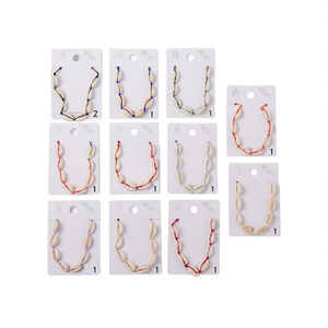 Bracciale a 8 fili in acciaio inossidabile con perline, gioiello da donna, accessorio moda - Product Image 1