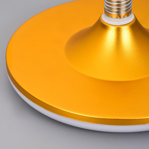 Bombilla LED con Forma de OVNI, Base E27, Chapada en Oro, AC160 245V, Amplio Rango de Voltaje, Iluminación para el Hogar - Product Image 1