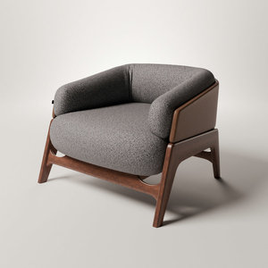 Sillón de Diseño Ergonómico de Madera de Alta Comodidad, Sillón <span class=keywords><strong>Individual</strong></span> Tipo <span class=keywords><strong>Puff</strong></span> para Sala de Estar, Sillas de Pedicura para Interiores Modernos - Product Image 2