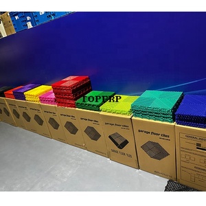 <b>Plastic</b> Interlocking Garage Flooring <b>Tiles</b> PP <b>Plastic</b> Floor <b>Tiles</b> - Product Image 3