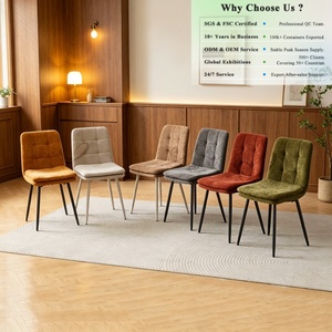 Chaise <span class=keywords><strong>de</strong></span> salle à manger OKAY, prix abordable, durable, pour la maison, le <span class=keywords><strong>bureau</strong></span>, usage quotidien, vente en gros, hôtel, OEM/ODM, chaises <span class=keywords><strong>de</strong></span> salle à manger élégantes et minimalistes en tissu - Product Image 1